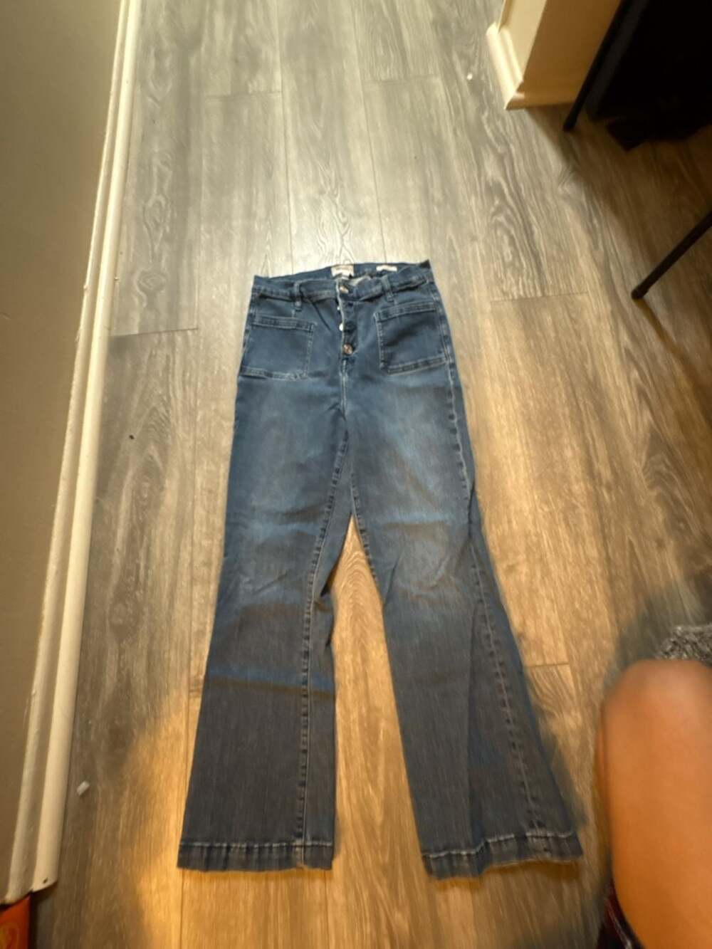 FRAME Le Crop Mini Boot Jeans with Button Fly